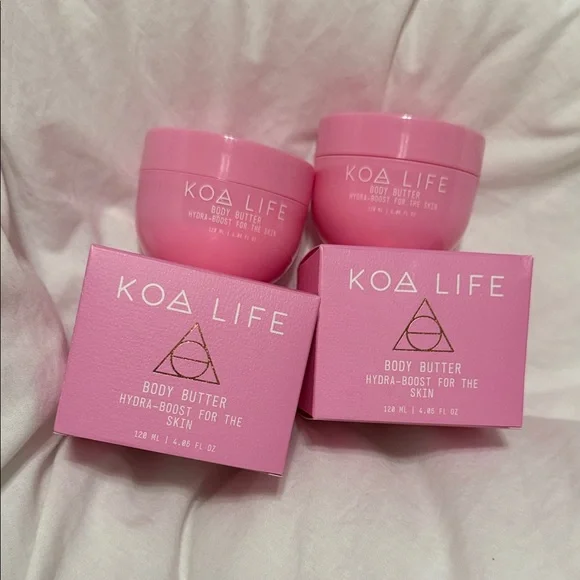 KOA LIFE Pink Body Butter Set - Picture 1 of 5